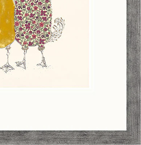 Gossip Girls by Anna Wright, limited edition print, detail