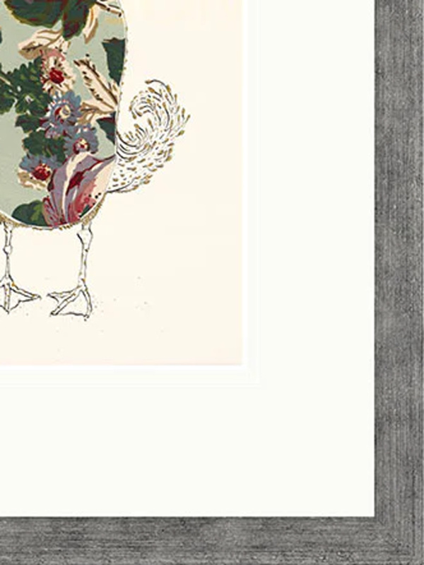 Side Parting by Anna Wright, limited edition print, detail