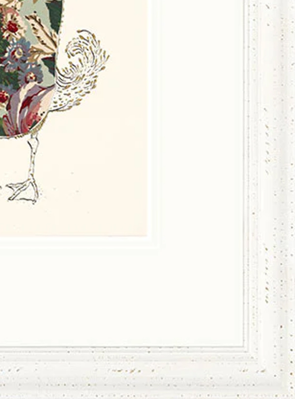 Side Parting by Anna Wright, limited edition print, detail