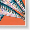Five Sprats (Limited Edition) by Giles Ward, limited edition print, detail