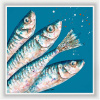 Four Sardines (Limited Edition) by Giles Ward, limited edition print