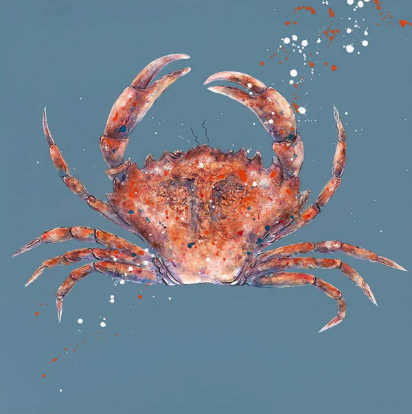 Red Crab (Limited Edition) by Giles Ward, limited edition print