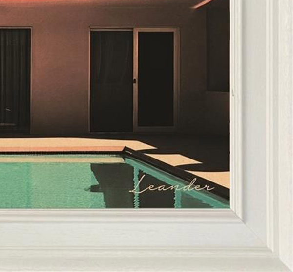Family Pool by Leander, limited edition print, detail