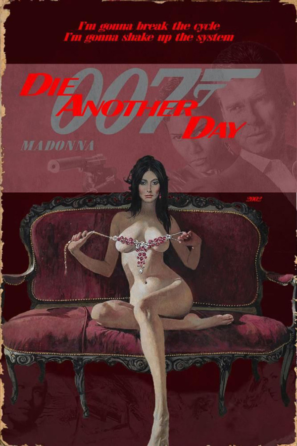 2002 – Die Another Day by Linda Charles, limited edition print