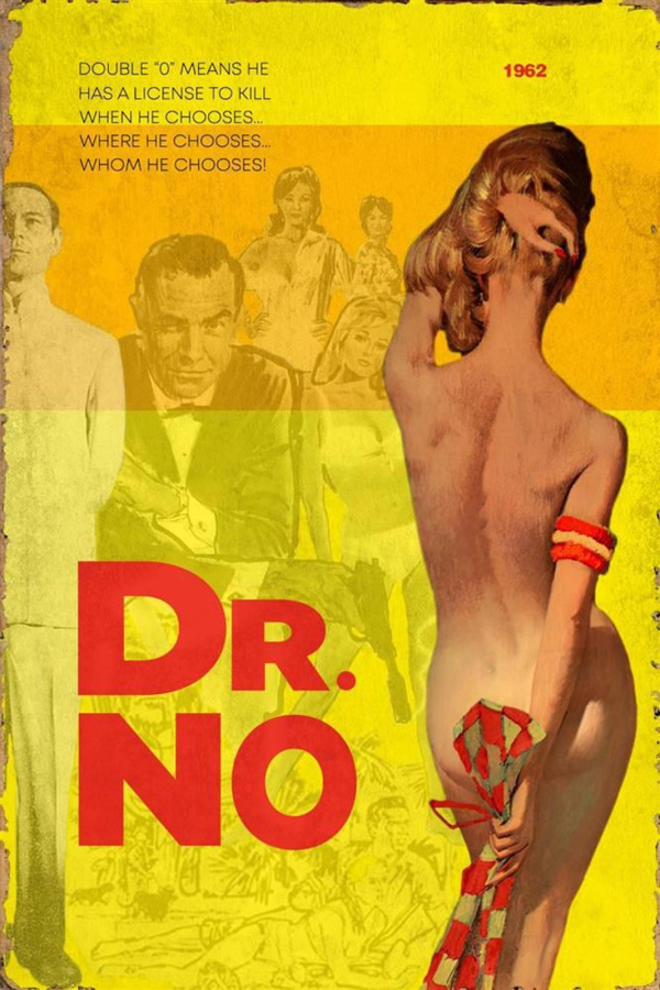 1962 – Dr. No by Linda Charles, limited edition print