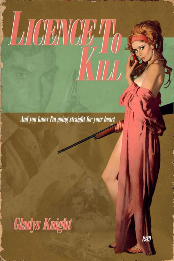 1989 – Licence To Kill by Linda Charles, limited edition print