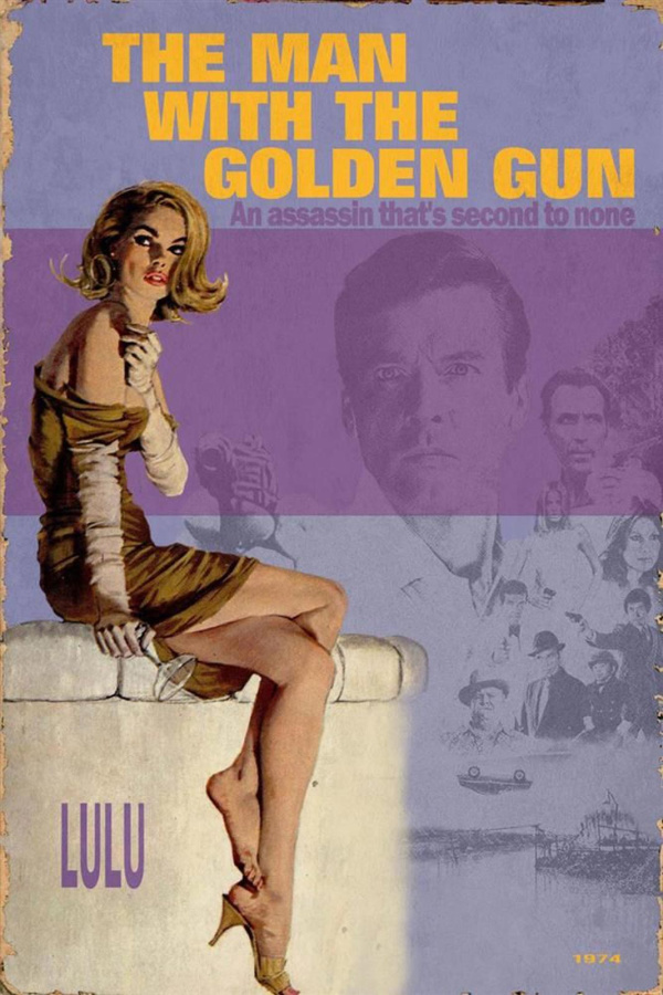 1974 – The Man With The Golden Gun by Linda Charles, limited edition print
