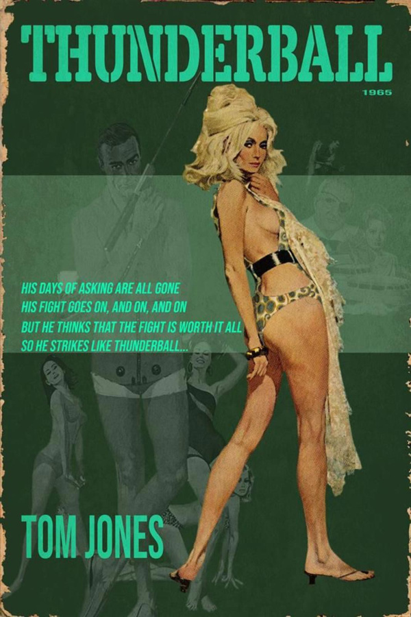 1965 – Thunderball by Linda Charles, limited edition print