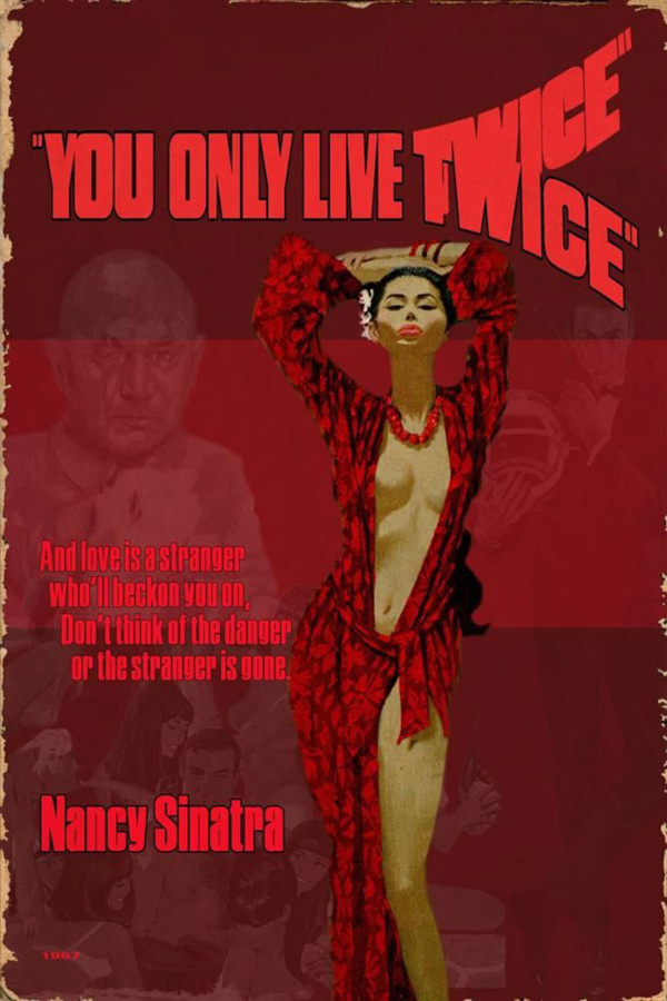 1967 – You Only Live Twice by Linda Charles, limited edition print