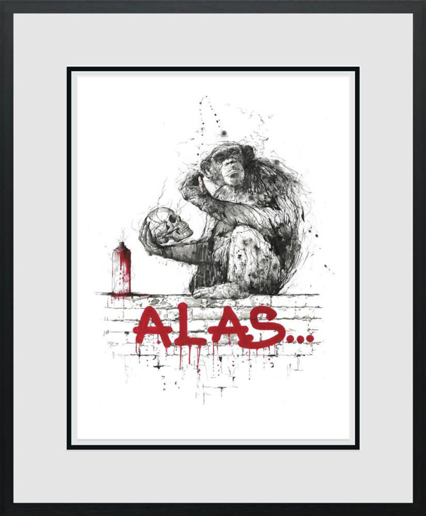Alas by Scott Tetlow, limited edition print
