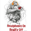 Headphones On, Reality Off by Scott Tetlow, limited edition print