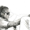 King Of Cool by Scott Tetlow, limited edition print, detail