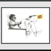 King Of Cool by Scott Tetlow, limited edition print