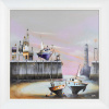 New gary walton original painting with boats