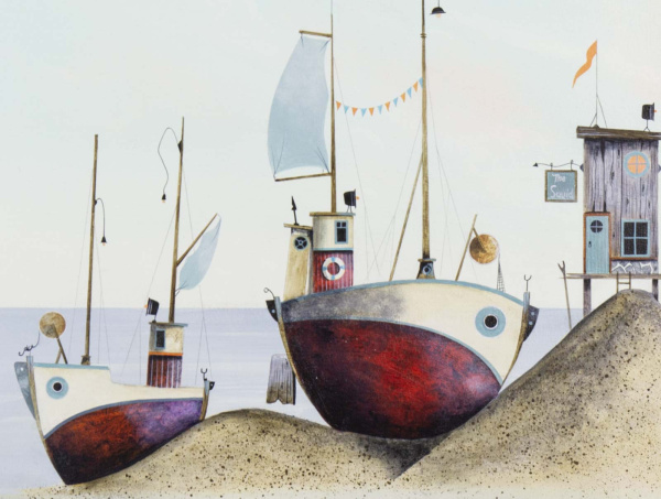 The Squid (Original) by Gary Walton, original painting