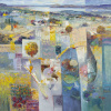 Tapestry Of Blue by Mario Malfer, original painting
