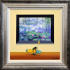 Le Paddle Boarder by Chris Chapman, limited edition print
