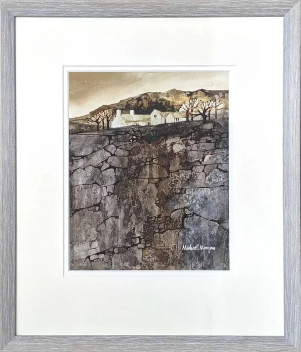 Dry Stone Wall by Michael Morgan, limited edition print