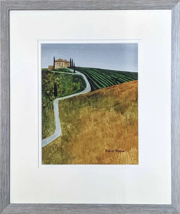 Tuscany Path IV by Michael Morgan, limited edition print