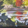 Pump House, Battersea Park by Carla Bosch, original painting, detail