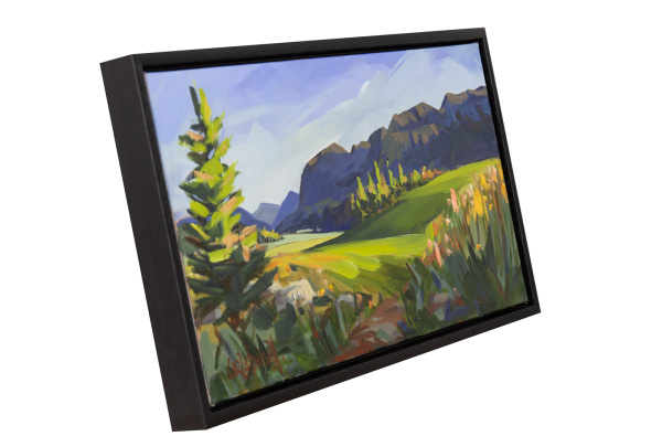 Elk’s Playground by Carla Bosch, original painting