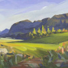 Elk’s Playground by Carla Bosch, original painting