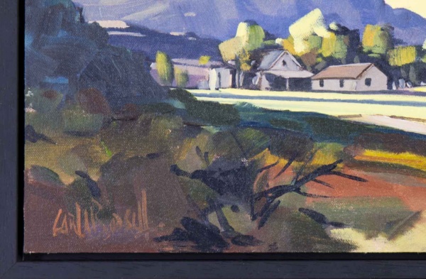 Alpine Ranch by Carla Bosch, original painting