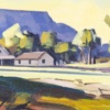 Alpine Ranch by Carla Bosch, original painting