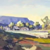 Alpine Ranch by Carla Bosch, original painting