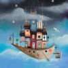 Diamonds In The Sky by Gary Walton, limited edition print, detail