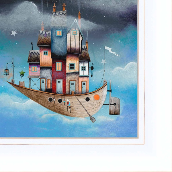 Diamonds In The Sky by Gary Walton, limited edition print, detail