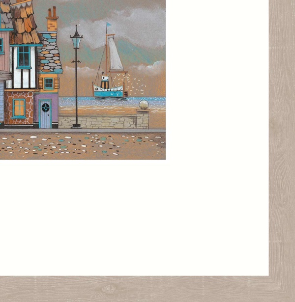 The Drunken Fish by Gary Walton, limited edition print, detail