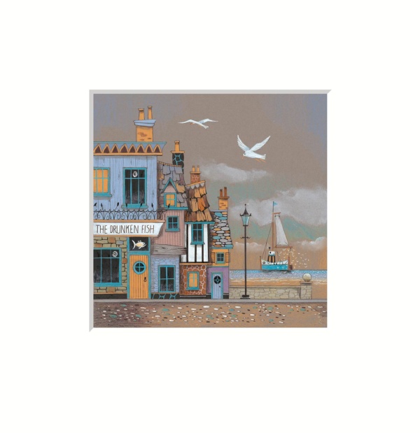 The Drunken Fish by Gary Walton, limited edition print