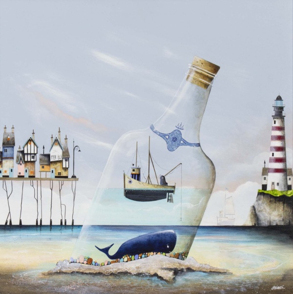 Noah And The Whale (Original) by Gary Walton, original painting