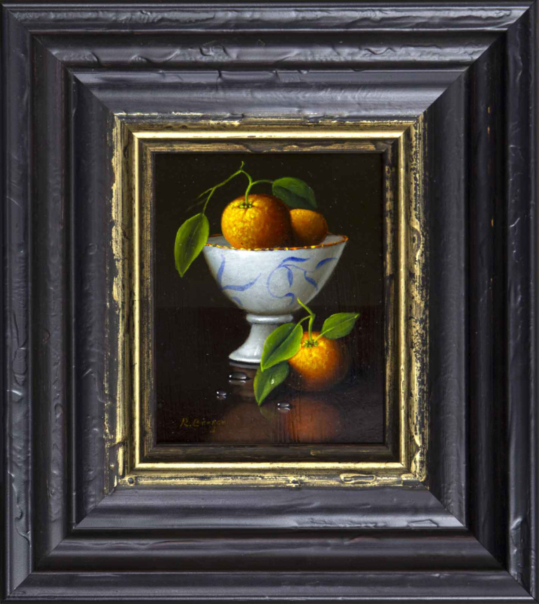 Oranges In Porcelain