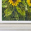 Sunflower Season by Gerhard Nesvadba, original painting, detail