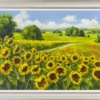 Sunflower Season by Gerhard Nesvadba, original painting