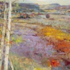 Silver Birch Landscape by Mario Malfer, original painting