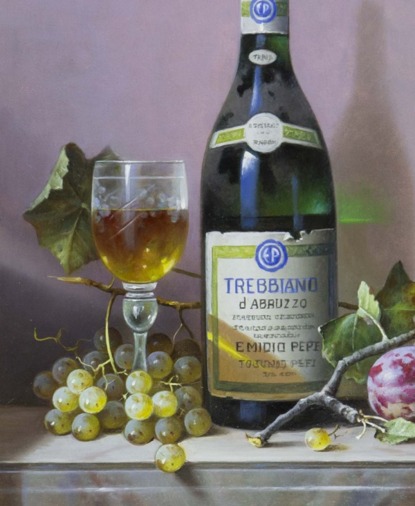 Trebbiano D’Abruzzo by Zoltan Preiner, original painting