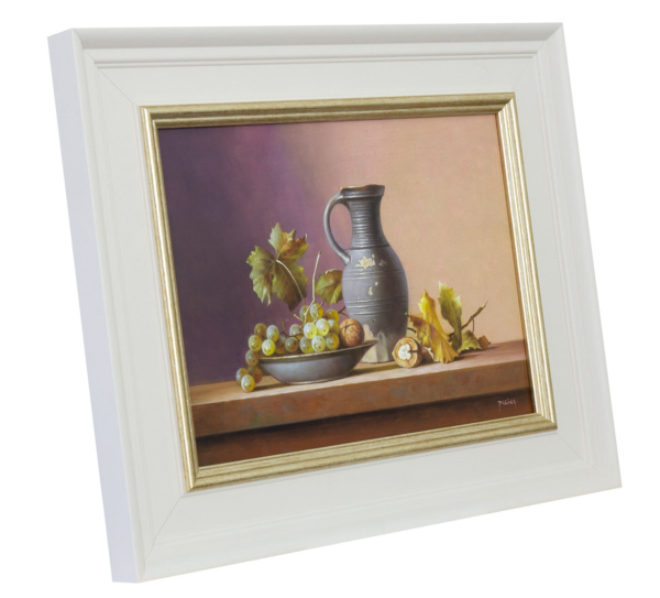 Grapes & Walnuts by Zoltan Preiner, original painting