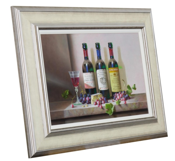 French Trio by Zoltan Preiner, original painting