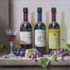 French Trio by Zoltan Preiner, original painting