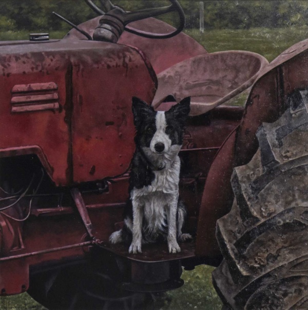 Standing Guard by Stephen Park, original painting