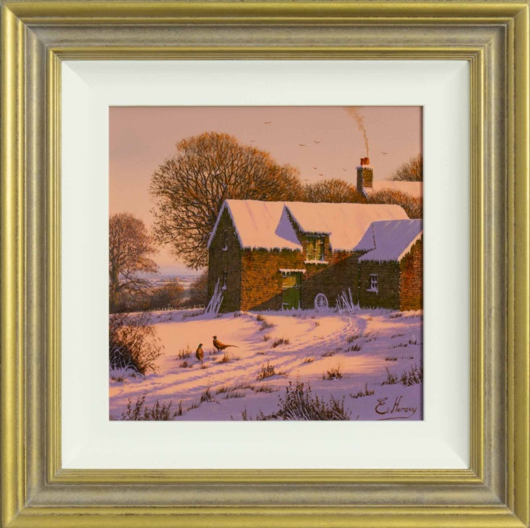 Snowfall At The Farm II