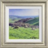 South Downs Pastures by Stephen Hawkins, original painting