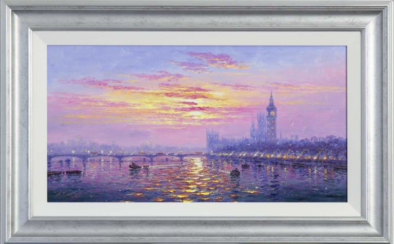 Morning Iridescence, Westminster by Andrew Grant Kurtis