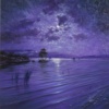 Clair De Lune, Derwent Water by Andrew Grant Kurtis, original painting