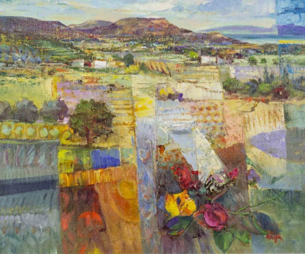 Life In Colour by Mario Malfer, original painting