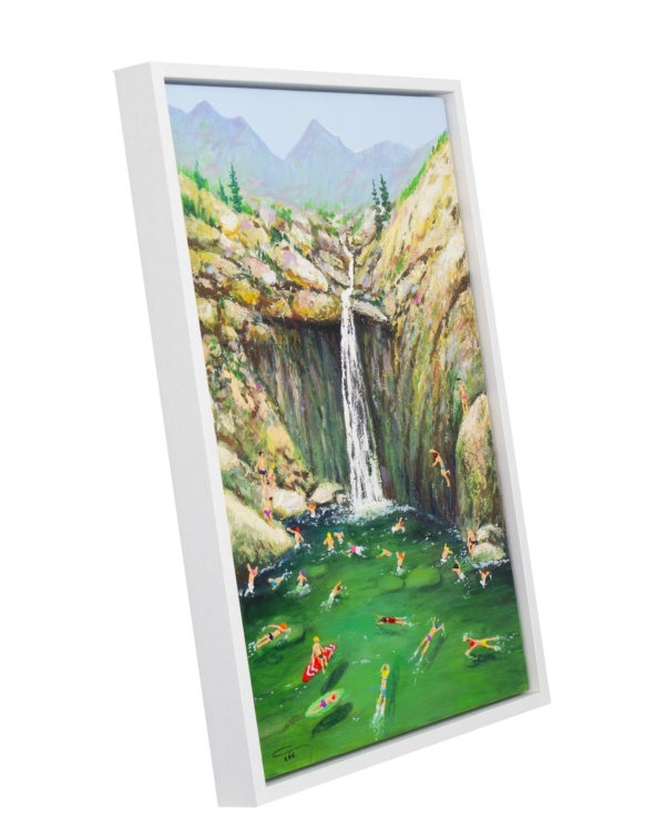Waterfall Magic by Antonio Navarro (Casimiro), original painting