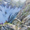 Alpine Ride by Antonio Navarro (Casimiro), original painting